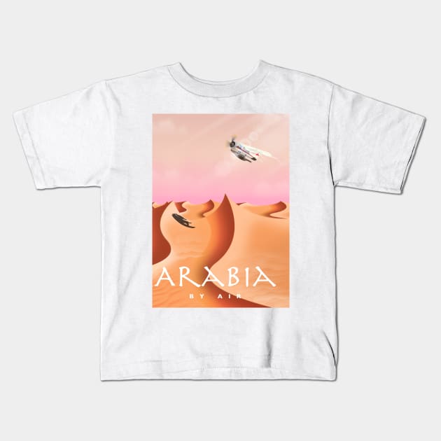 Arabia Kids T-Shirt by nickemporium1